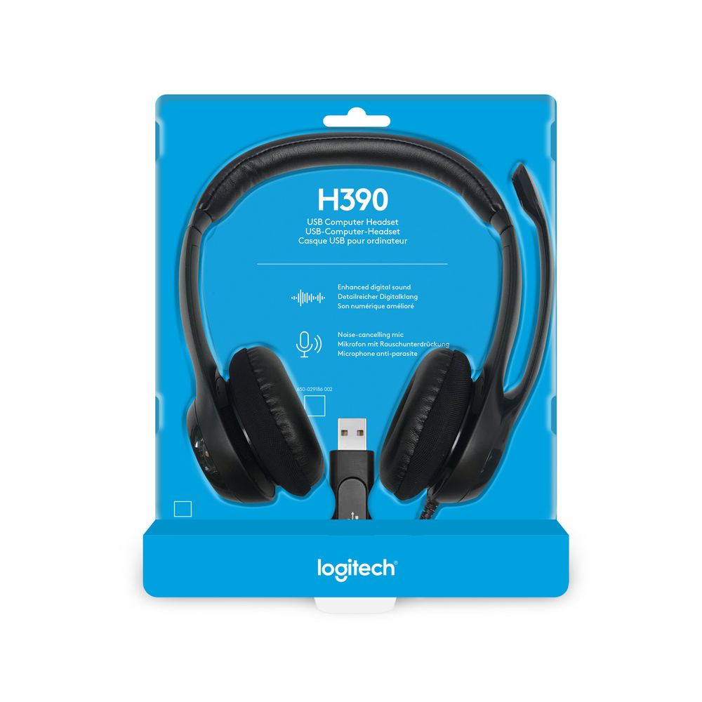 Logitech Headset USB Headset H390