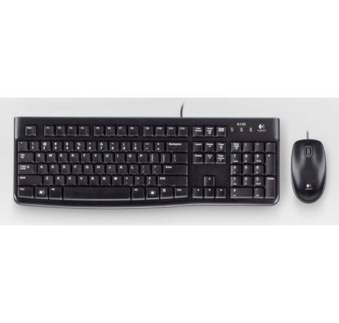  Desktop MK120 Swiss - Black QWERTZ  Logitech