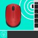 Logitech M171 Draadloze Muis rood