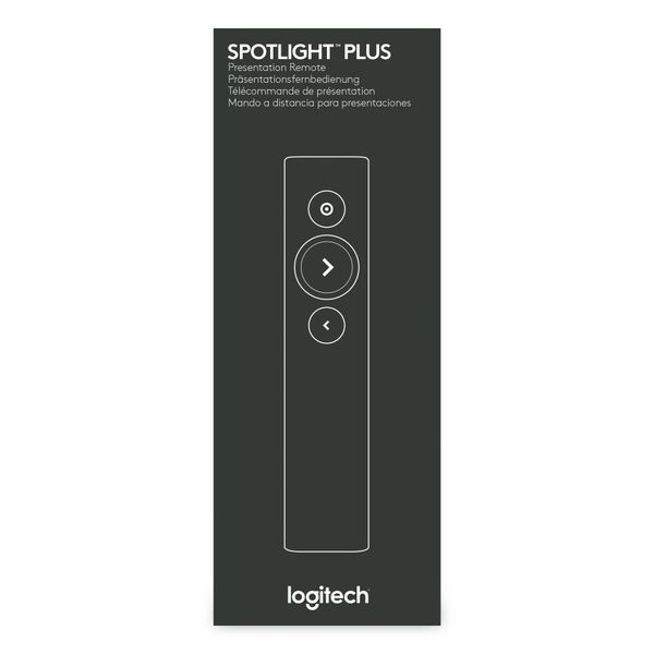 Logitech Spotlight Presentation Remote Grijs