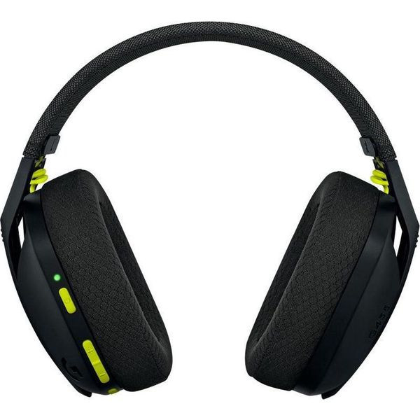 Logitech G435 Lightspeed Headset Black and Neon Yellow