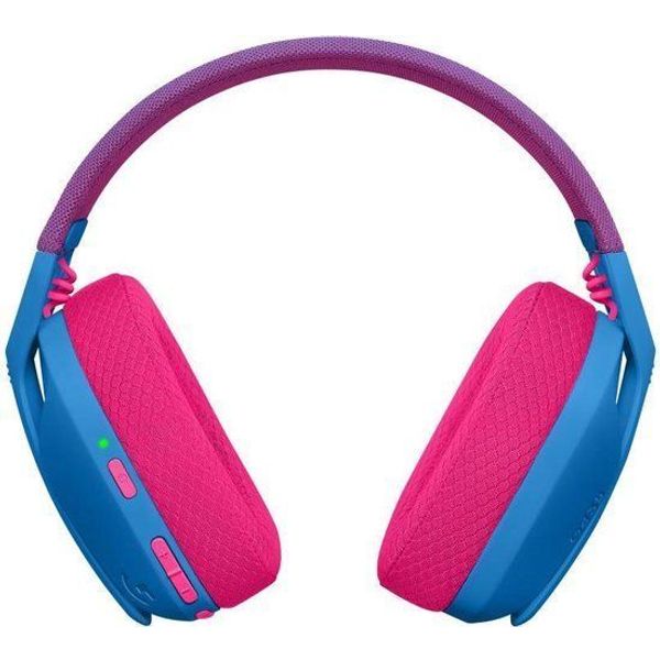 Logitech G435 Lightspeed Headset Blue and Raspberry