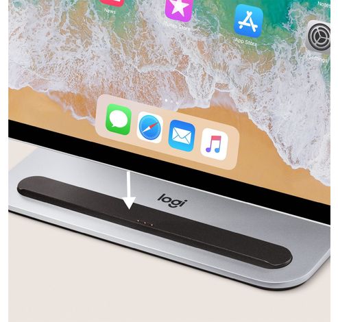 Base Oplaadstation met Smart Connector-technologie voor iPad Pro (9,7 en 12,9 inch)  Logitech