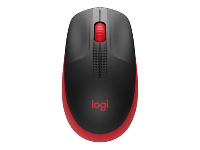 M190 Full-Size Wireless Mouse Red