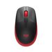 Logitech M190 Full-Size Wireless Mouse Red