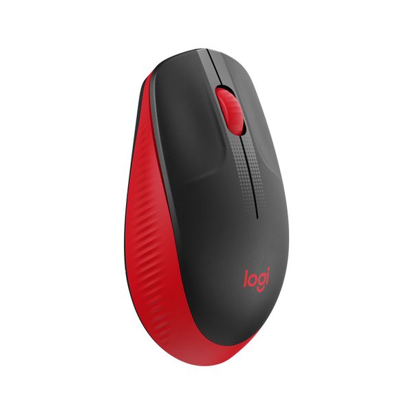 Logitech M190 Full-Size Wireless Mouse Red