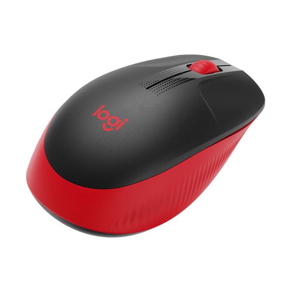 Logitech M190 Full-Size Wireless Mouse Red