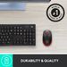 Logitech M190 Full-Size Wireless Mouse Red