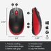 Logitech M190 Full-Size Wireless Mouse Red