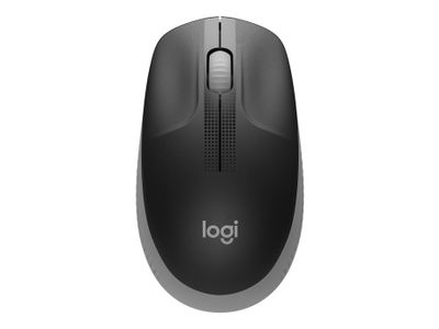 M190 Full-Size Wireless Mouse Grey