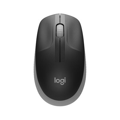 M190 Full-Size Wireless Mouse Grey  Logitech