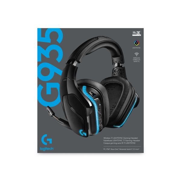 Logitech G935 wireless 7.1 gaming headset