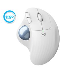 Logitech M575 ERGO Draadloze Trackball Muis White 