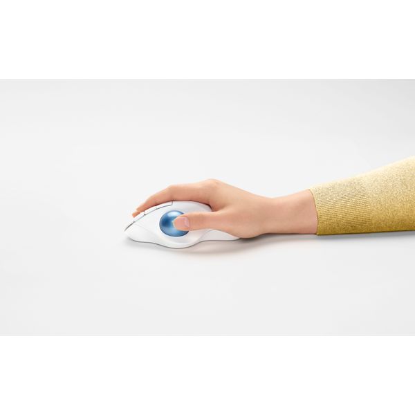 Logitech M575 ERGO Draadloze Trackball Muis White