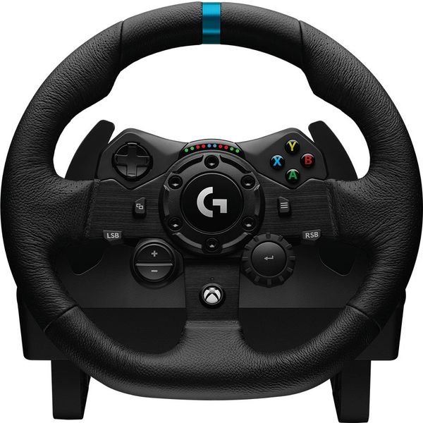 Logitech G923 Trueforce Sim Racing Wheel Xbox One / Xbox Series X|S / PC Zwart