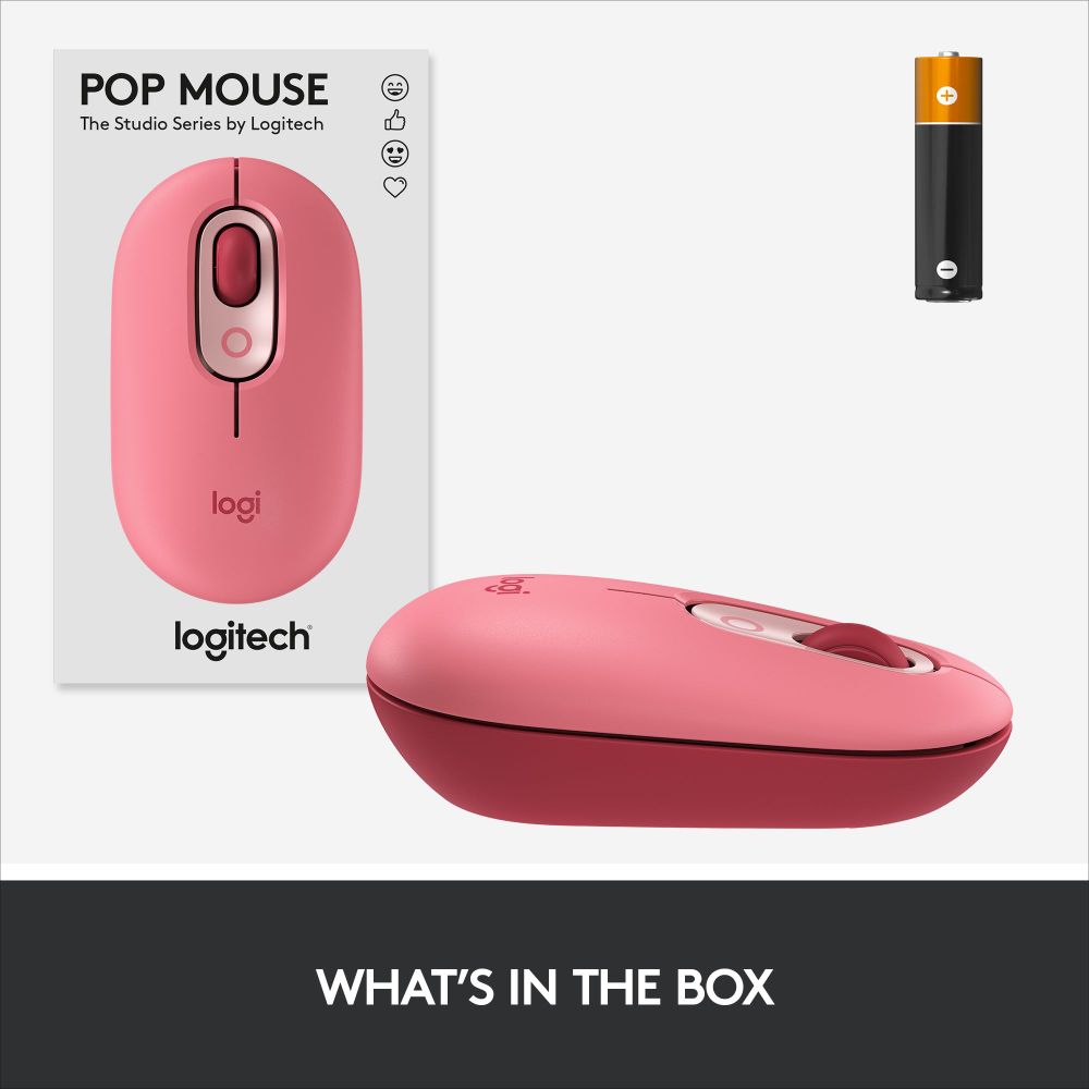 Logitech Computermuis POP Roze