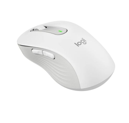 Logitech m650 l signature mouse white  Logitech