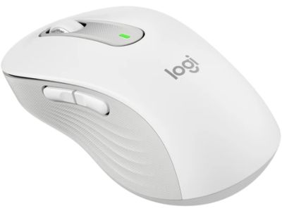 Logitech m650 l signature mouse white