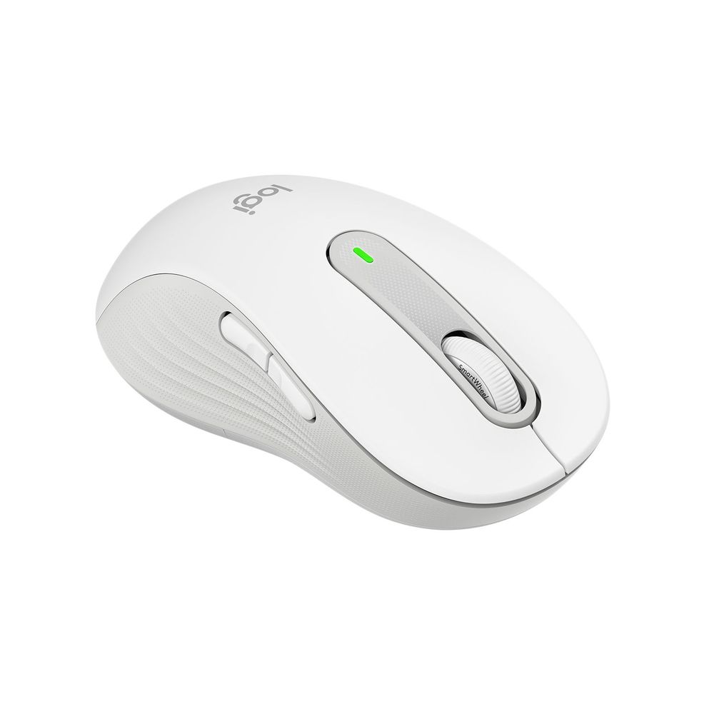 Logitech Computermuis Signature M650 Large Linkshandig Wit