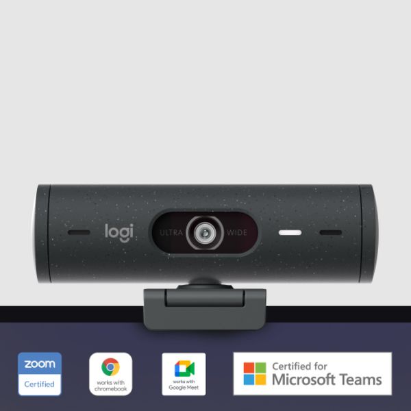 Logitech Brio 500 full hd webcam graphite