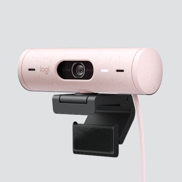 Logitech Brio 500 full hd webcam pink