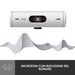 Logitech Brio 500 full hd webcam off-white