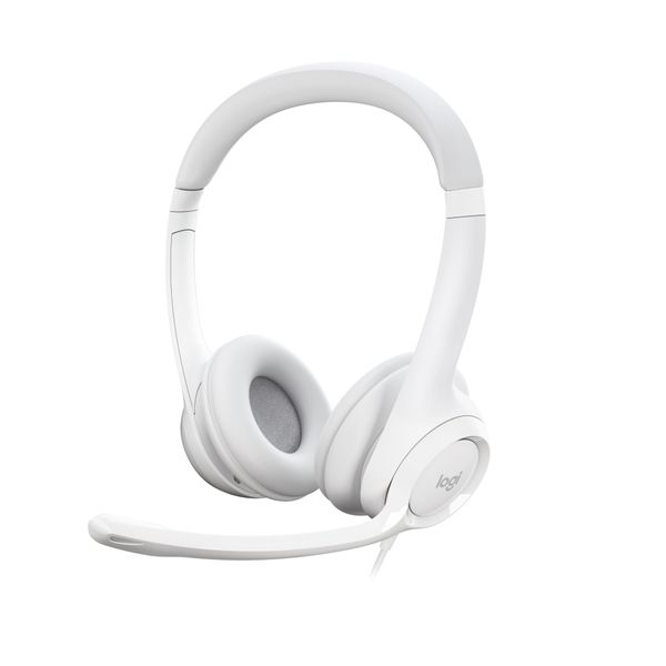 Logitech Logitech h390 headset off-white