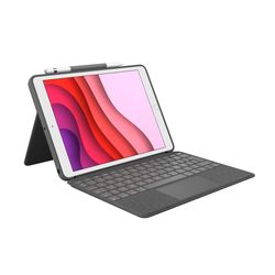 Logitech Combo Touch pour iPad 7/8/9 gén. Azerty graphite 