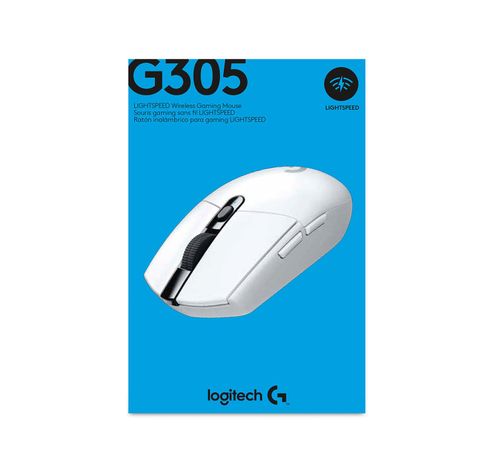 Logitech g305 gaming mouse, white, wirel  Logitech