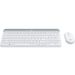 Logitech K470 Draadloos toetsenbord en muis combo Wit