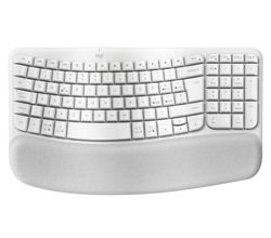 Wave Keys Draadloos Toetsenbord Ergonomisch Azerty  Logitech