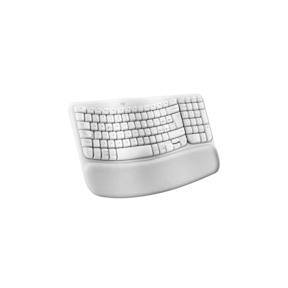 Logitech Toetsenbord Wave Keys Draadloos Toetsenbord Ergonomisch Azerty