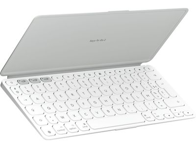 Logitech keys-to-go 2 iPad pale grey