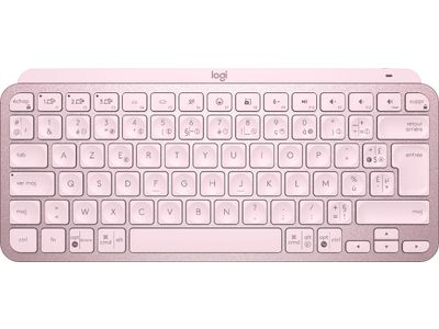 Logitech mx keys mini wireless rose