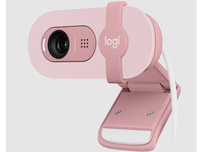 Logitech brio 100 webcam rose