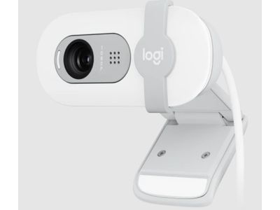 Logitech brio 100 webcam off-white