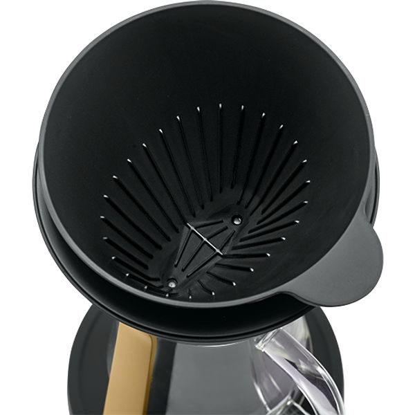 Amano pour-over koffiemaker Zwart Goud 