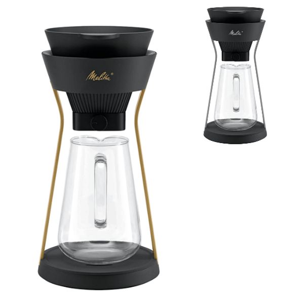 Amano pour-over koffiemaker Zwart Goud 