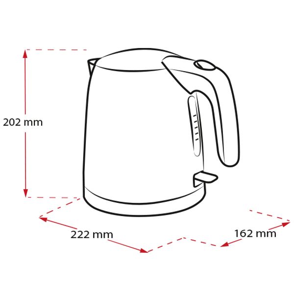 Melitta Prime Aqua mini 1L RVS