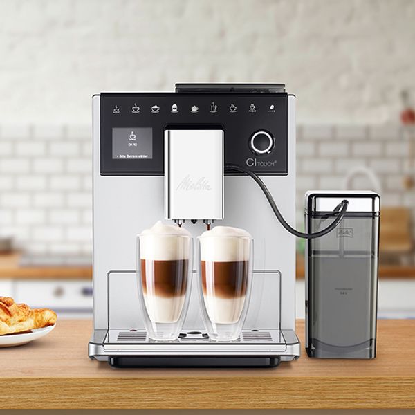 CI Touch® volautomatische espressomachine Zilver 