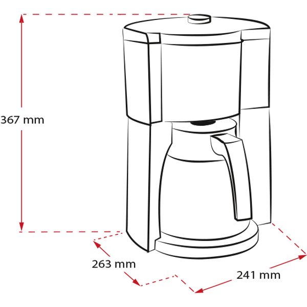 Look Therm Koffiezetapparaat Zwart 