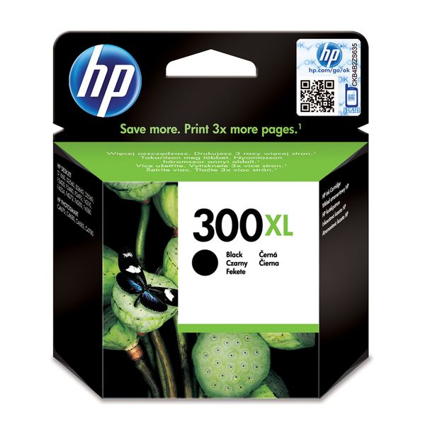 HP 300XL Cartridge Zwart