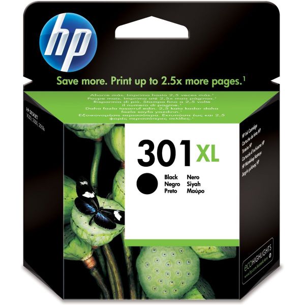 HP 301XL Black HC CH563EE#BA3