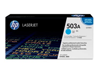 503A originele cyaan LaserJet tonercartridge