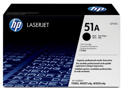 51A originele zwarte LaserJet tonercartridge