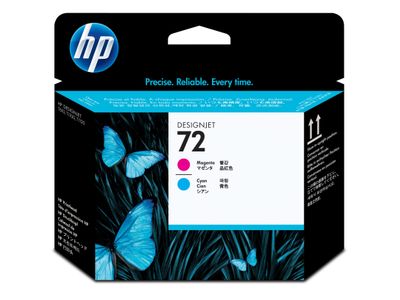 72 magenta/cyaan DesignJet printkop