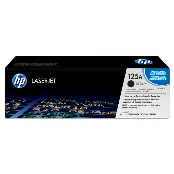 HP 125A zwarte LaserJet tonercartridge