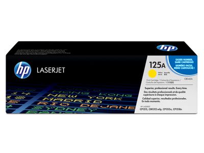 125A gele LaserJet tonercartridge