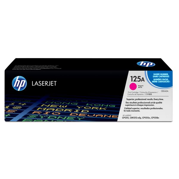 HP 125A magenta LaserJet tonercartridge