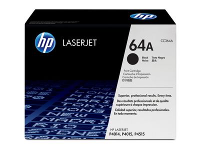 64A toner LaserJet noir authentique